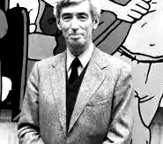 Photo d'Hergé, célèbre auteur de BD belge